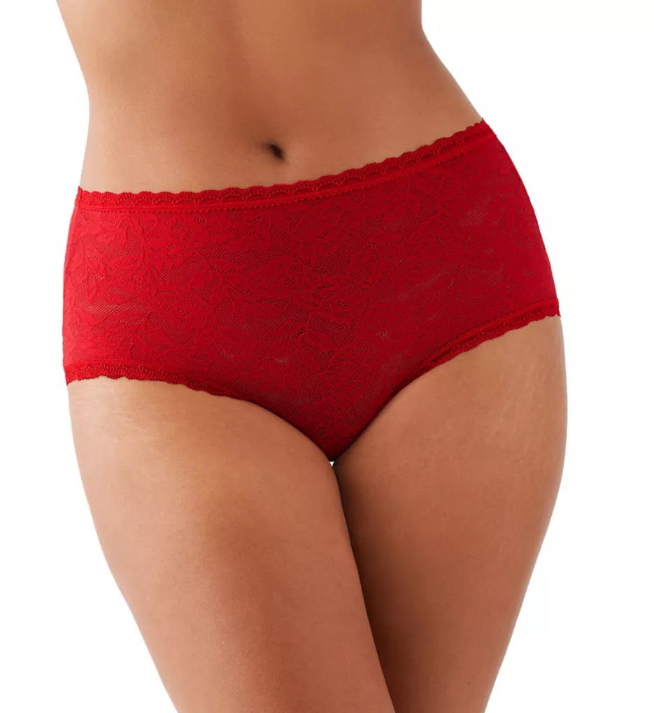 High Profile Brief Panty Equestrian Red S