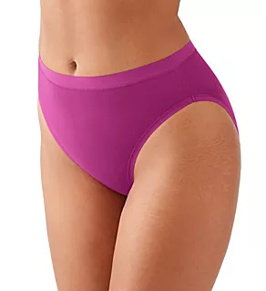 Understated Cotton Hi Cut Panty Carnevale Pink S