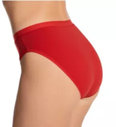 Understated Cotton Hi Cut Panty Barbados Cherry S