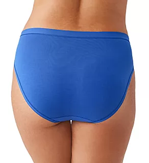 Understated Cotton Hi Cut Panty Beaucoup Blue 3X