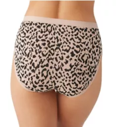 Understated Cotton Hi Cut Panty Cheetah S