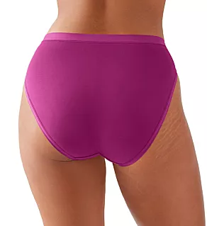 Understated Cotton Hi Cut Panty Carnevale Pink S