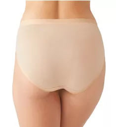 Understated Cotton Hi Cut Panty Sand S