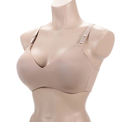 No Side Effects Wire-Free Contour Bra w/ Mesh Wing