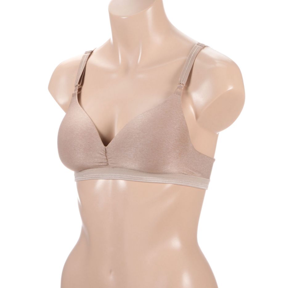 Women's Warner's RN3281A Play it Cool Wirefree Contour Bra with Lift (White  34B) 