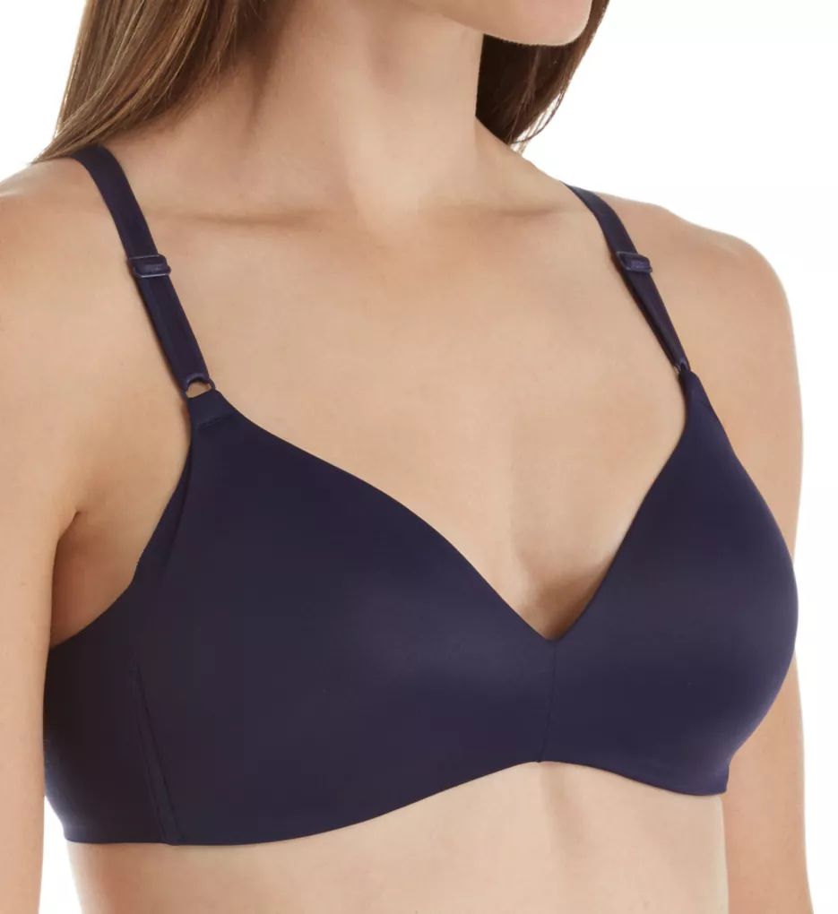 No Side Effects Wire-Free Bra Evening Blue 34A