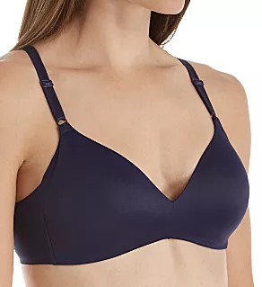 No Side Effects Wire-Free Bra Evening Blue 38B