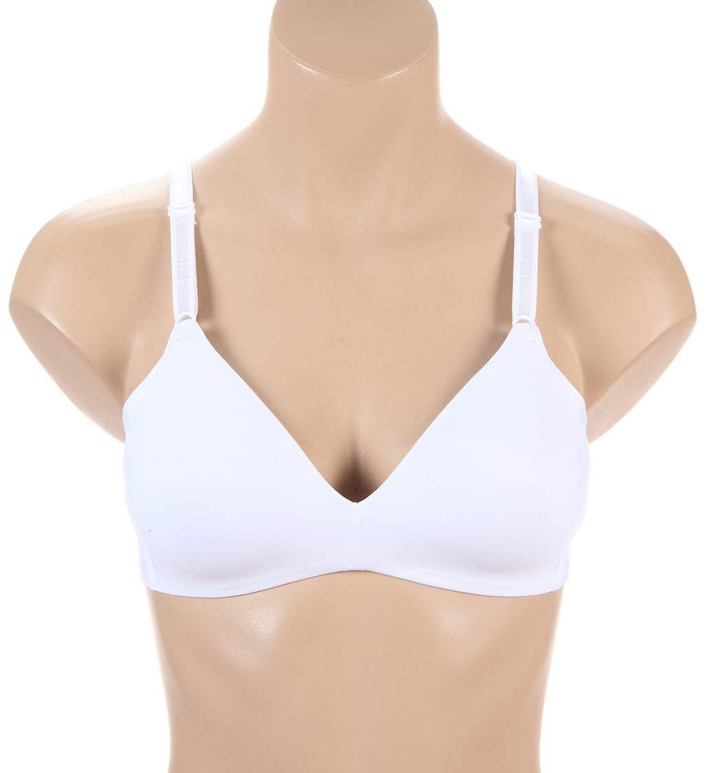 Warner's No Side Effects Wire-Free Bra White 34A  - Image 1