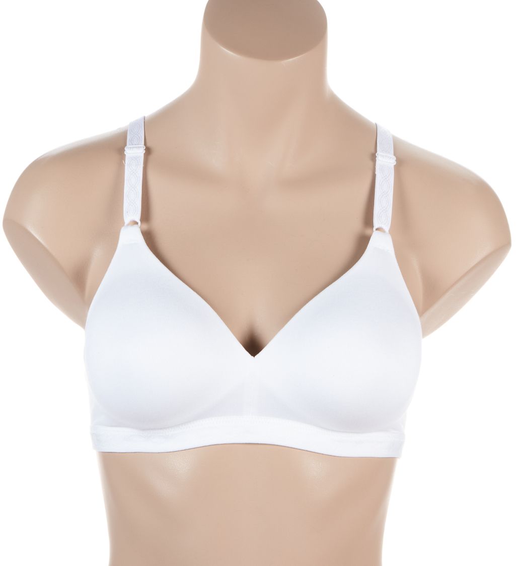 Warner's Cloud 9 Wire Free Contour Bra White 34A  - Image 1