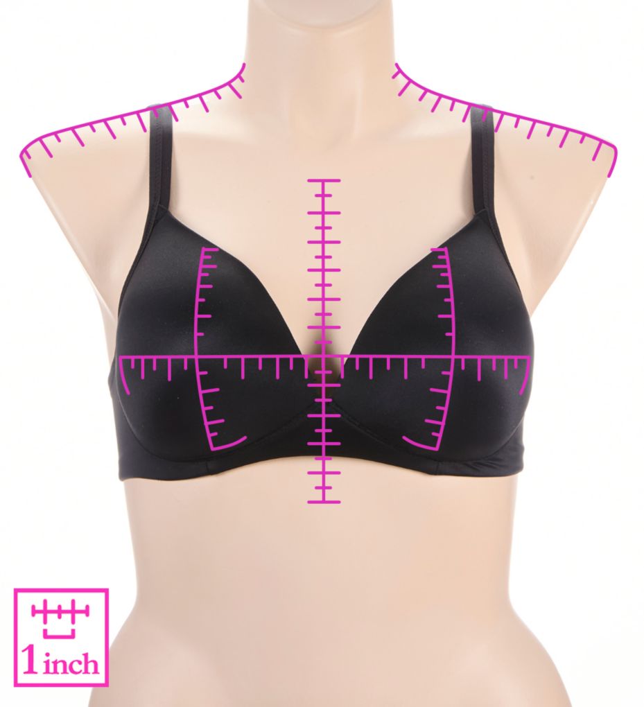 Warner's Elements Of Bliss Wire-Free Contour Bra with Lift White 40B  - Image 3