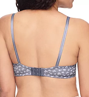 This is Not a Bra Tailored Underwire Contour Silver Shadow Ditsy 34B