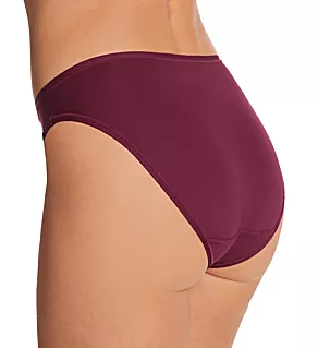So Stretchy, So Good- Hi Cut Panty Burgundy 3X