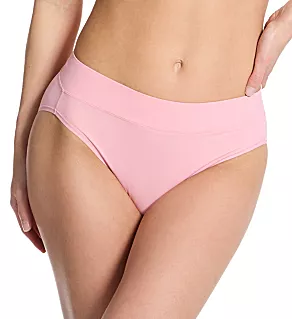 No Pinch, No Problem Micro Rib Hi Cut Panty Quartz S