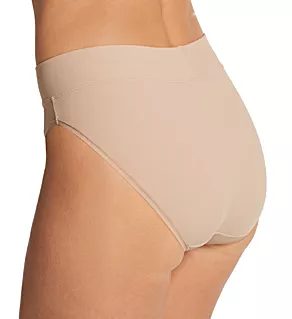 No Pinch, No Problem Micro Rib Hi Cut Panty Toasted Almond M