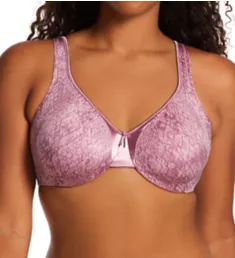 Signature Support Satin Underwire Bra Orchid Haze Lattice 36DD