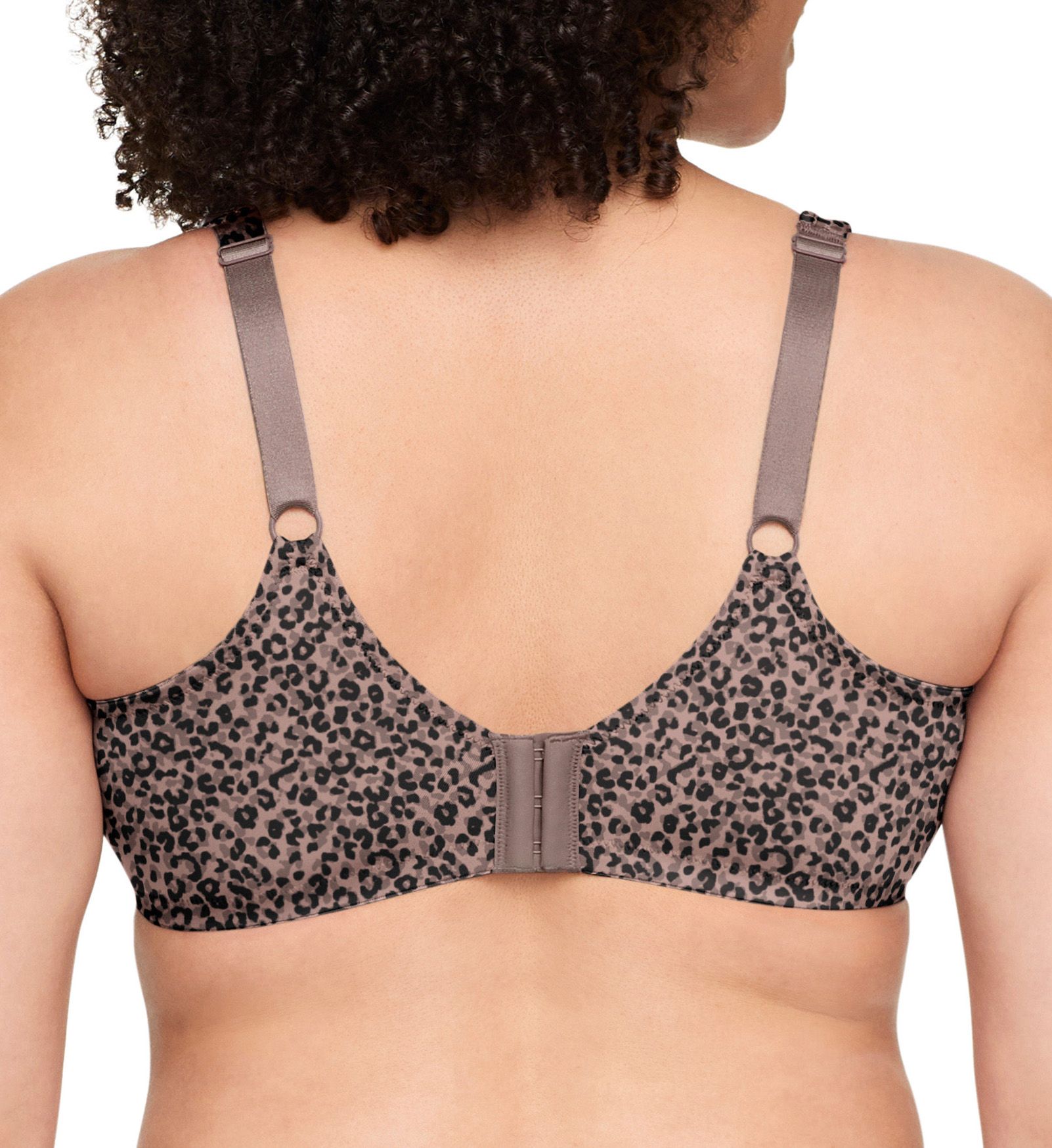 Warner's Signature Support Satin Underwire Bra Swiss Mocha Leo 36D  - Image 2