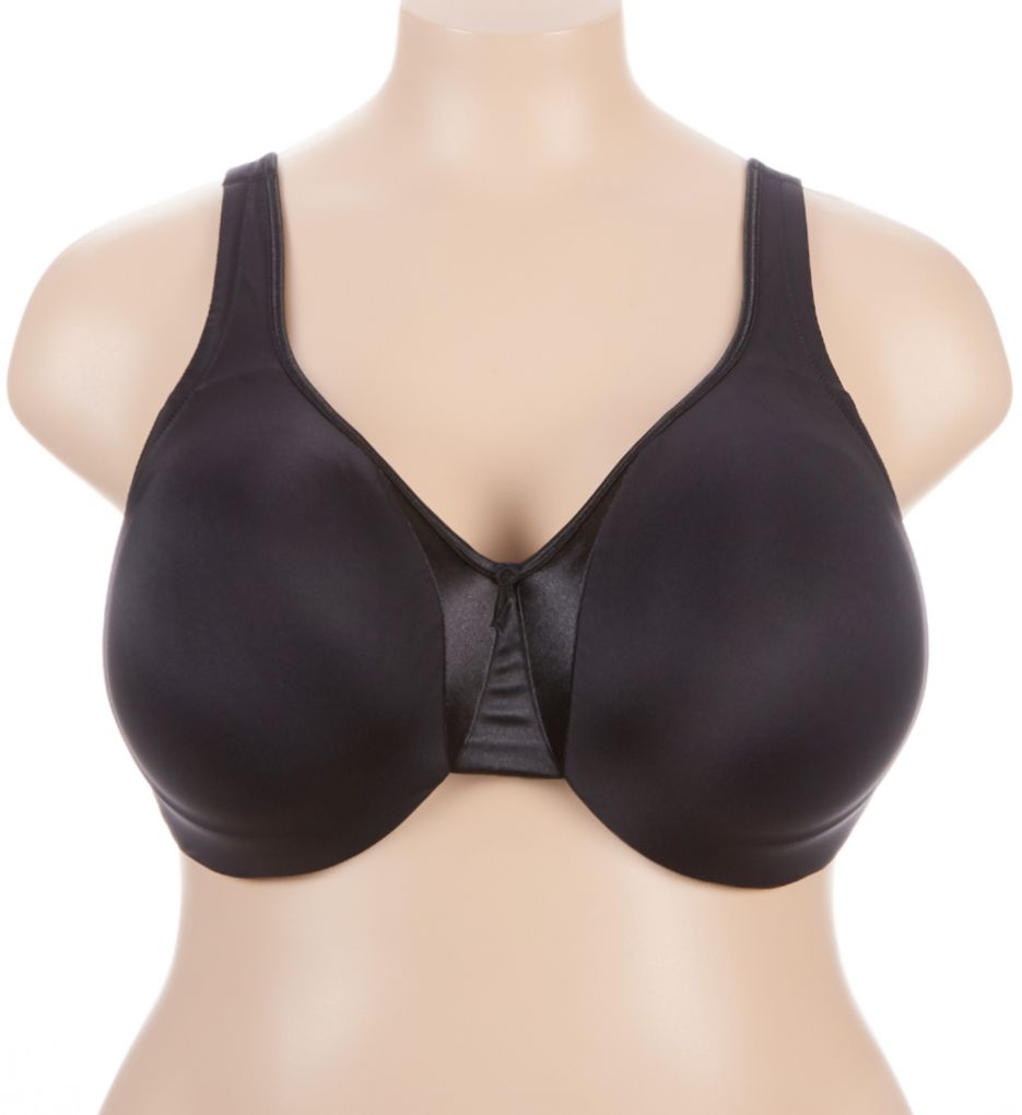 Warner's Signature Support Satin Underwire Bra Black 42DDD  - Image 1