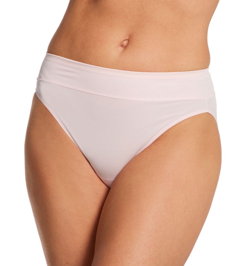 Warner's - Warner's 5138J No Pinching. No Problems. Tailored Hi-Cut Panty (Pale Pink 3X)
