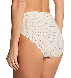 No Pinching. No Problems. Tailored Hi-Cut Panty Bodytone Polka Dot S