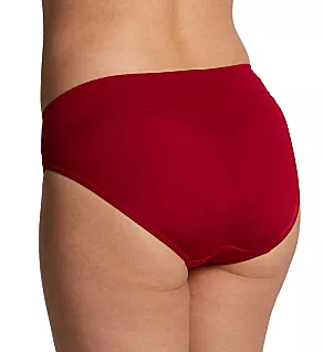 No Pinching. No Problems. Tailored Hi-Cut Panty Joyous Red 2X