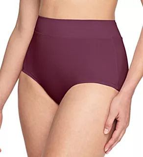 No Pinching No Problems Tailored Micro Brief Burgandy 9