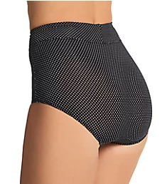 No Pinching No Problems Tailored Micro Brief Black and White Pindot 9