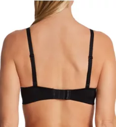 Underwire Lightly Lined Convertible Bra Black 34B