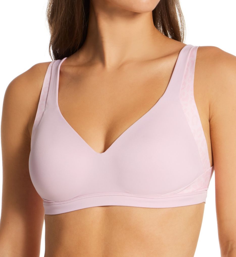 Warners (2514494) -- Warners RA2231A No Side Effects Wirefree Contour Bra (Fragrant Lilac Animal XL)