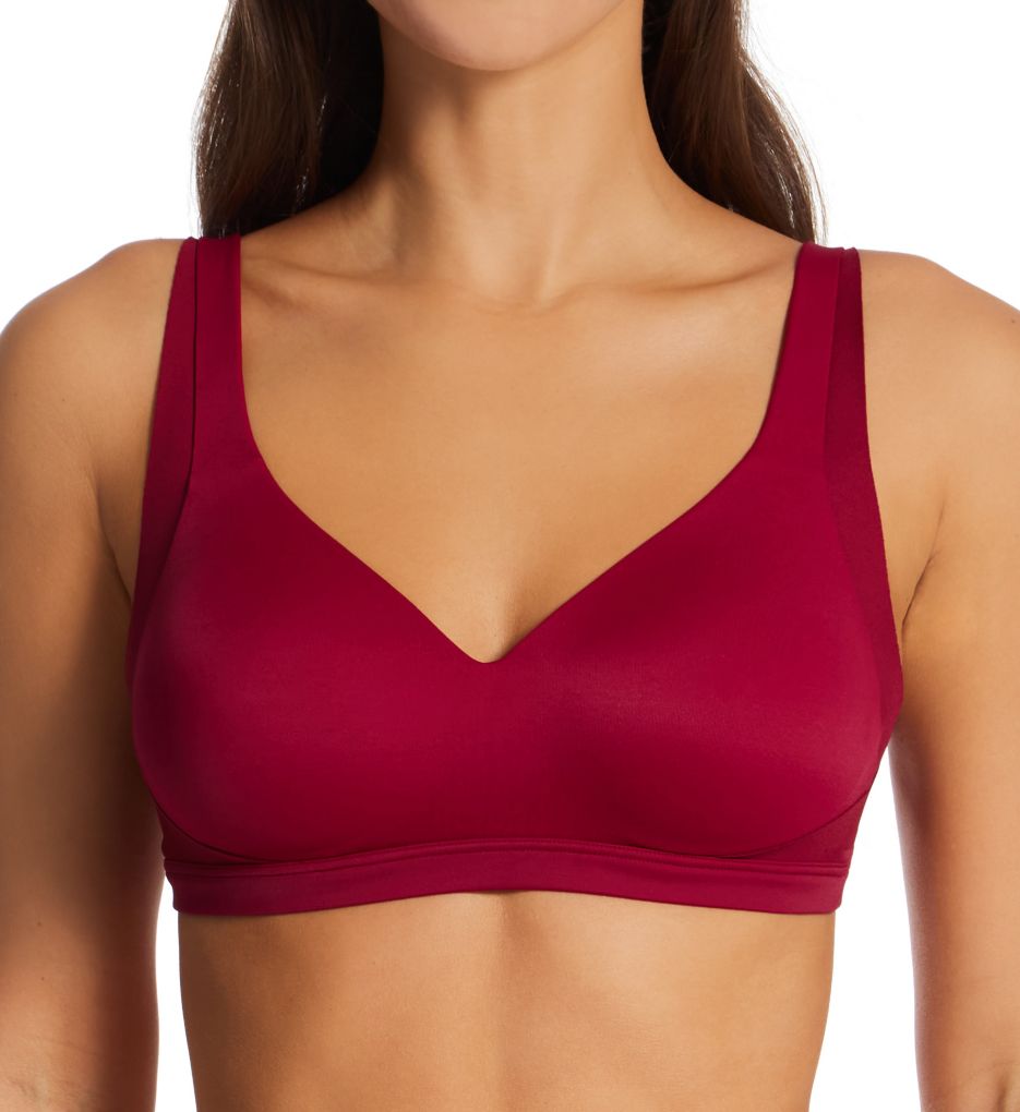 Warners Womens No Side Effects Underarm-Smoothing Underwire Lightly Lined  Convertible T-Shirt Bra RB5781A