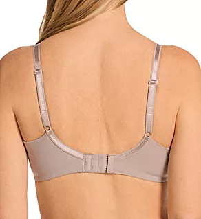 No Side Effects Underwire Lightly Lined Bra Mink Petals 40C