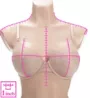 Warner's No Side Effects Underwire Contour Bra w/ Mesh Wing RA3471A - Image 3