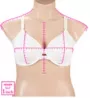 Warner's No Side Effects Convertible Underwire Contour Bra RB5781A - Image 3