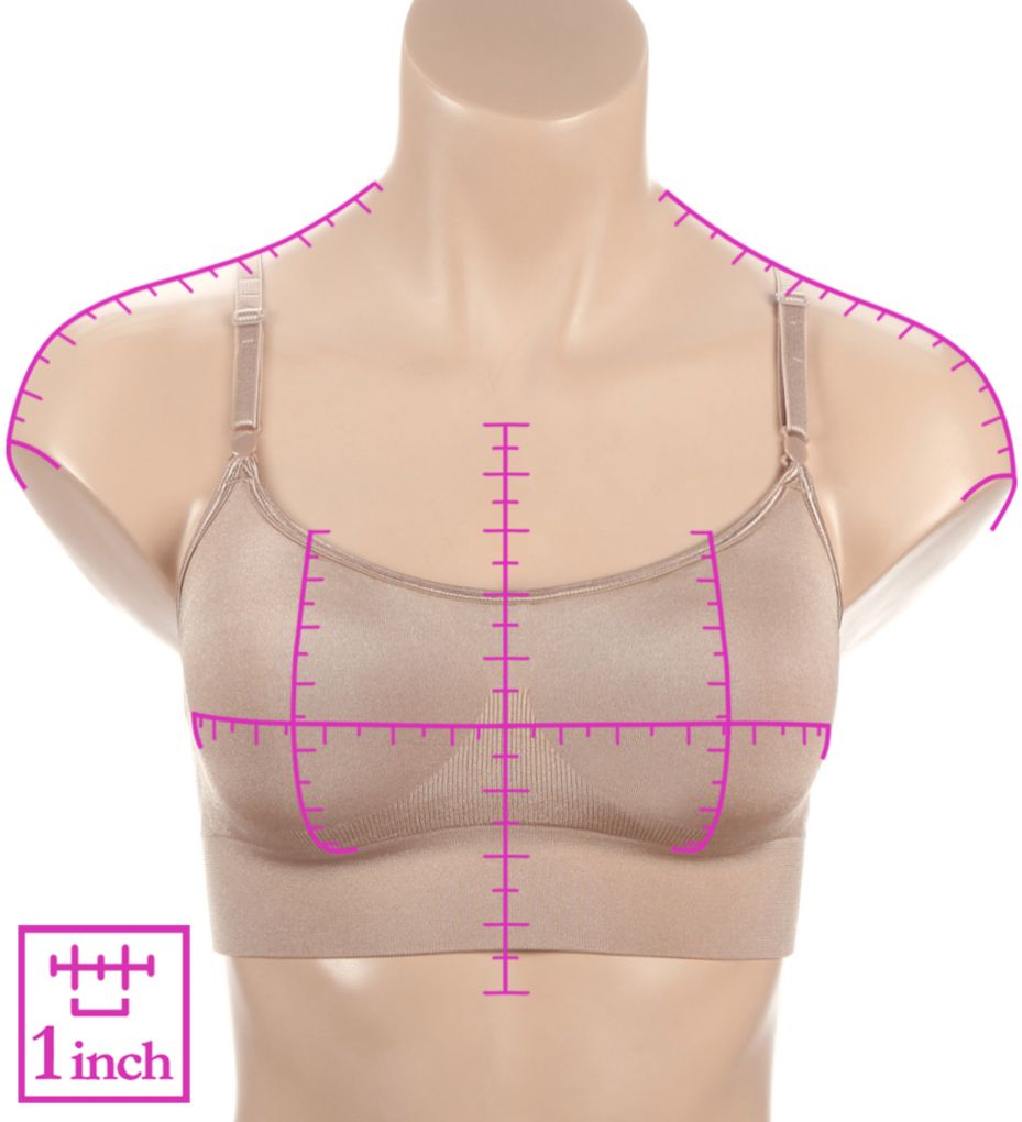 Easy Does It No Dig Wirefree Contour Crop Top Bra