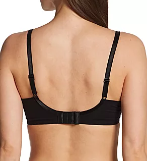 No Side Effects Underarm-Smoothing Wireless Bra Black 34A