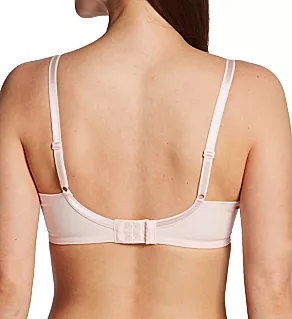 No Side Effects Underarm-Smoothing Wireless Bra Rose Glow 34C
