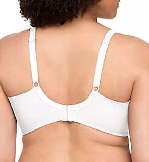 No Side Effects Underarm-Smoothing Wireless Bra White 40DD
