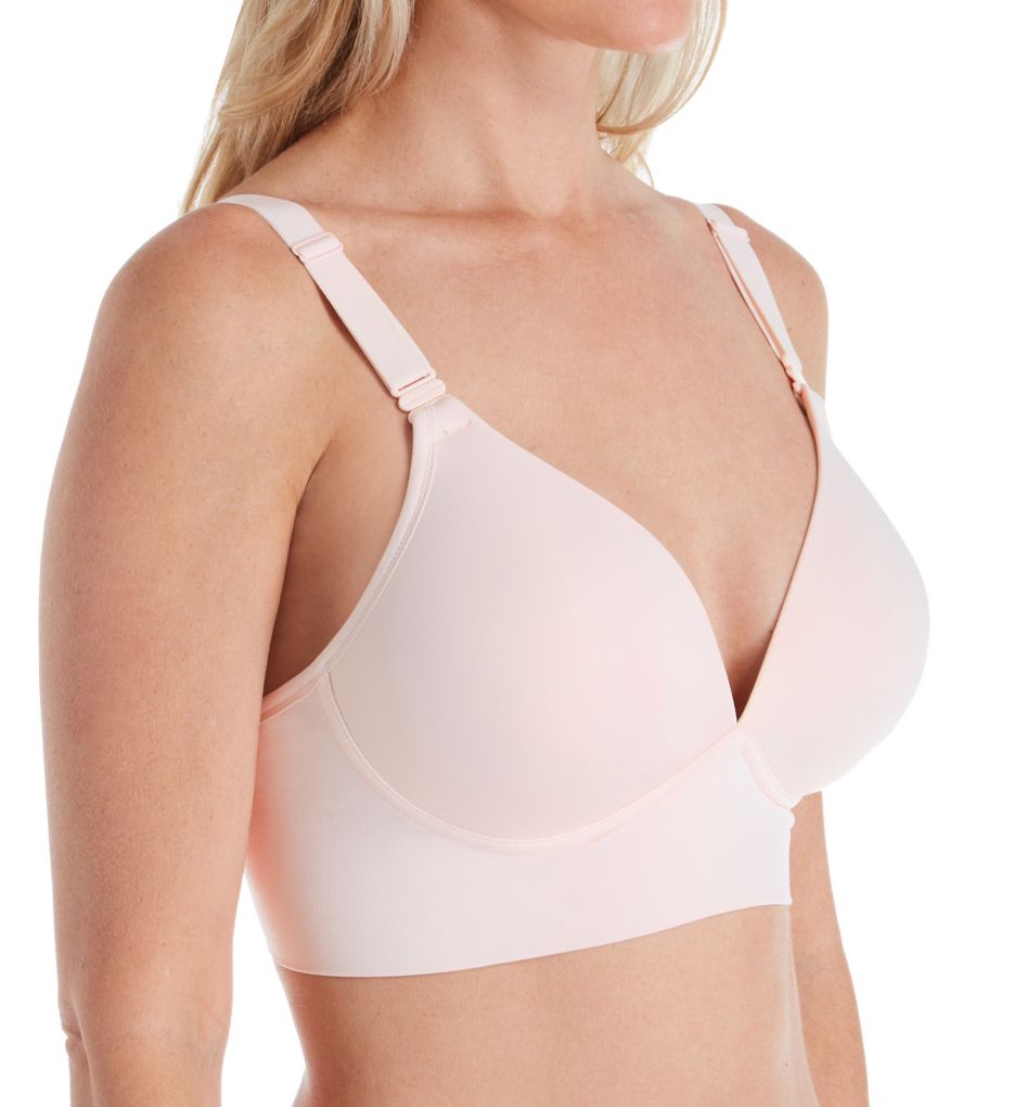 Women's Warner's RM3741A Elements of Bliss Wire-Free Contour Wide Band Bra  (White 40B) 