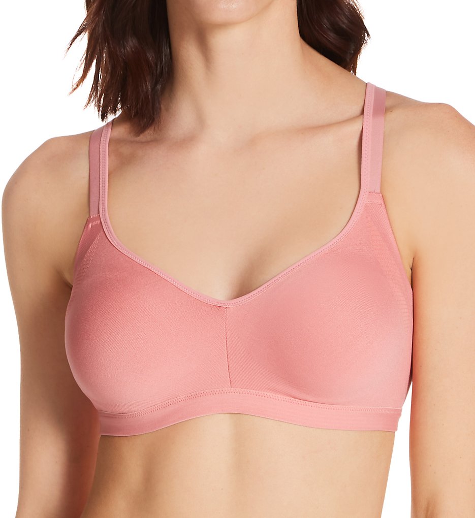 Warners - Warners RM3911A Easy Does It No Bulge Wirefree Contour Bra (Brandied Apricot M)
