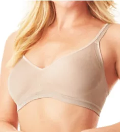 Easy Does It No Bulge Wirefree Contour Bra Toasted Almond M