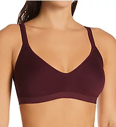 Easy Does It No Bulge Wirefree Contour Bra Winetasting S