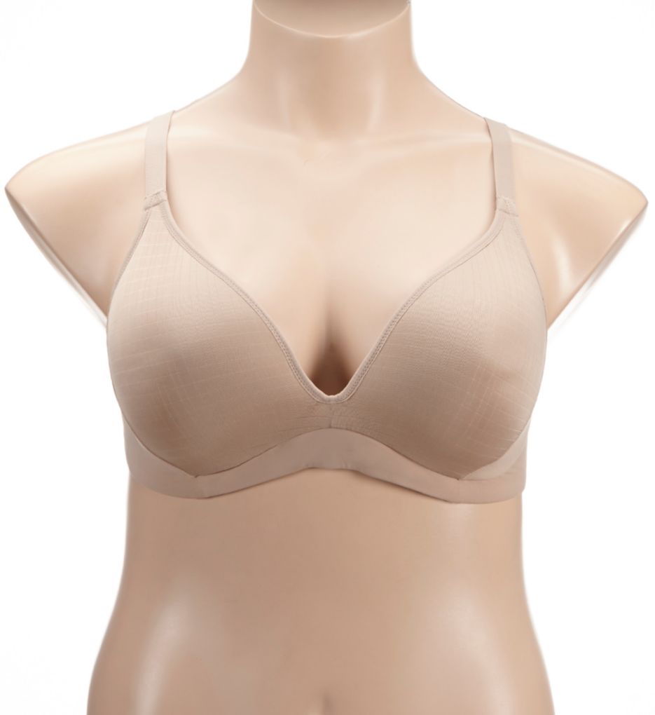 Women's Warner's RN2771A Cloud 9 Pillow Soft Wire-Free Bra with Lift  (Toasted Almond 40C)