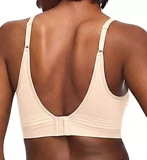 Easy Does It Allover Smooth Wireless Comfort Bra Butterscotch 3X