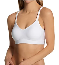Easy Does It Triangle Seamless Lift Bra Classic White XL