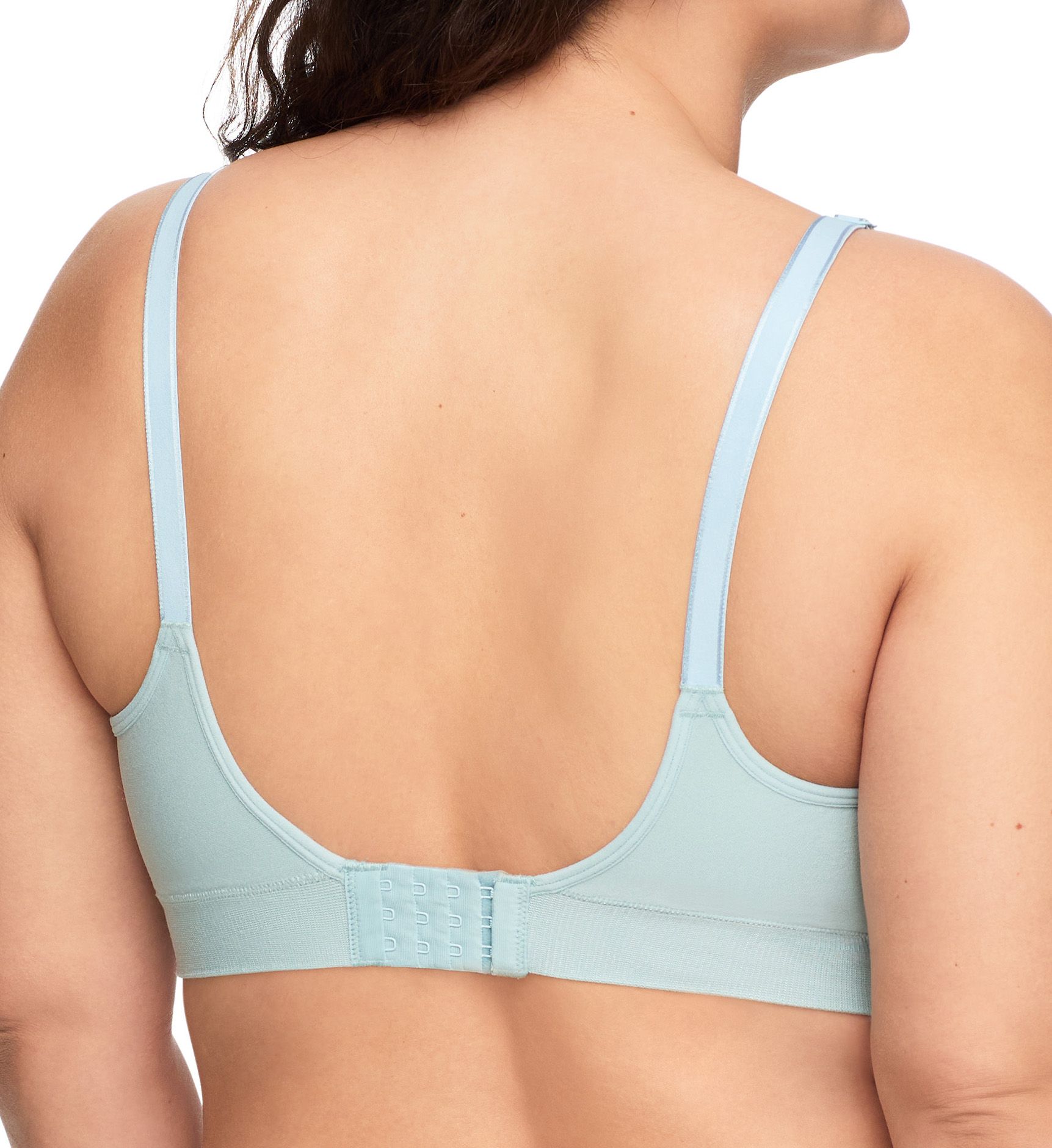 Warner's Easy Does It Triangle Seamless Lift Bra Victorian Blue XL  - Image 2