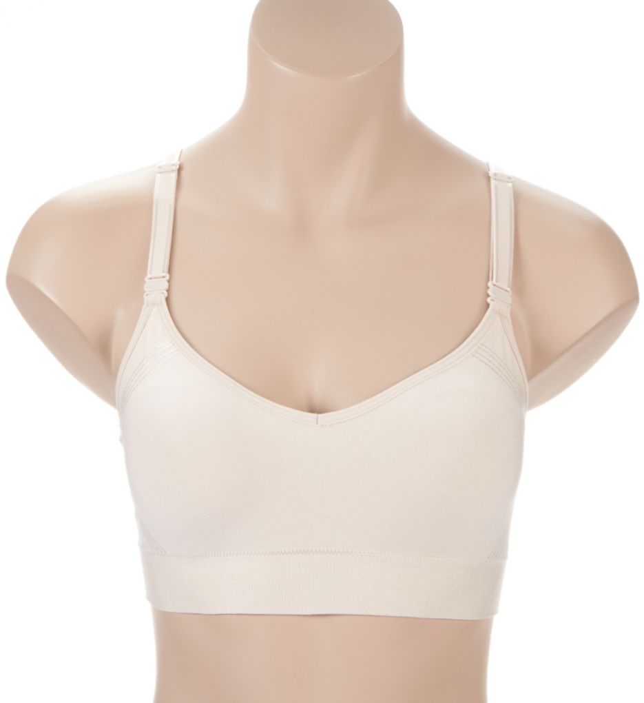 Warner's Easy Does It Triangle Seamless Lift Bra Butterscotch M  - Image 1