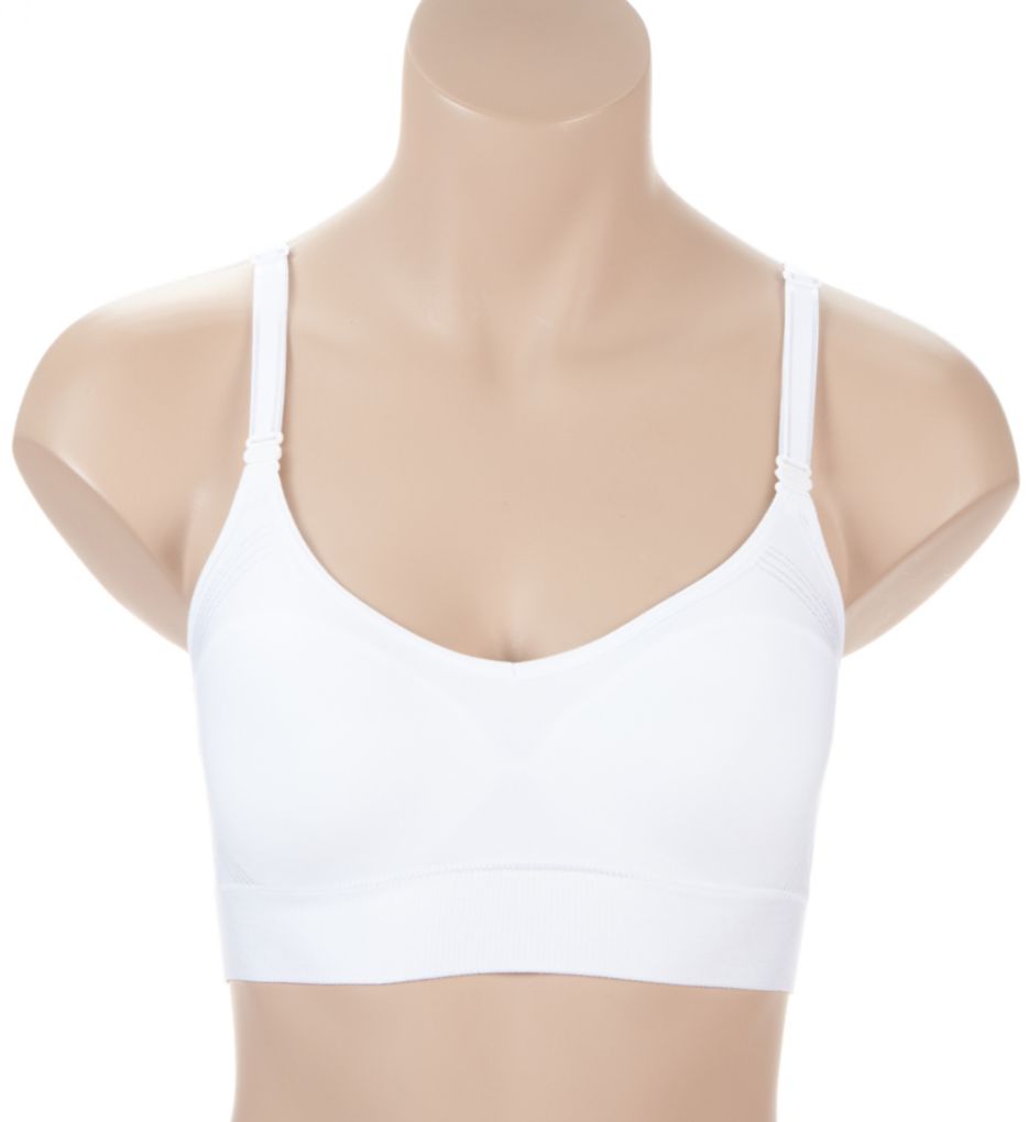 Warner's Easy Does It Triangle Seamless Lift Bra Classic White S  - Image 1