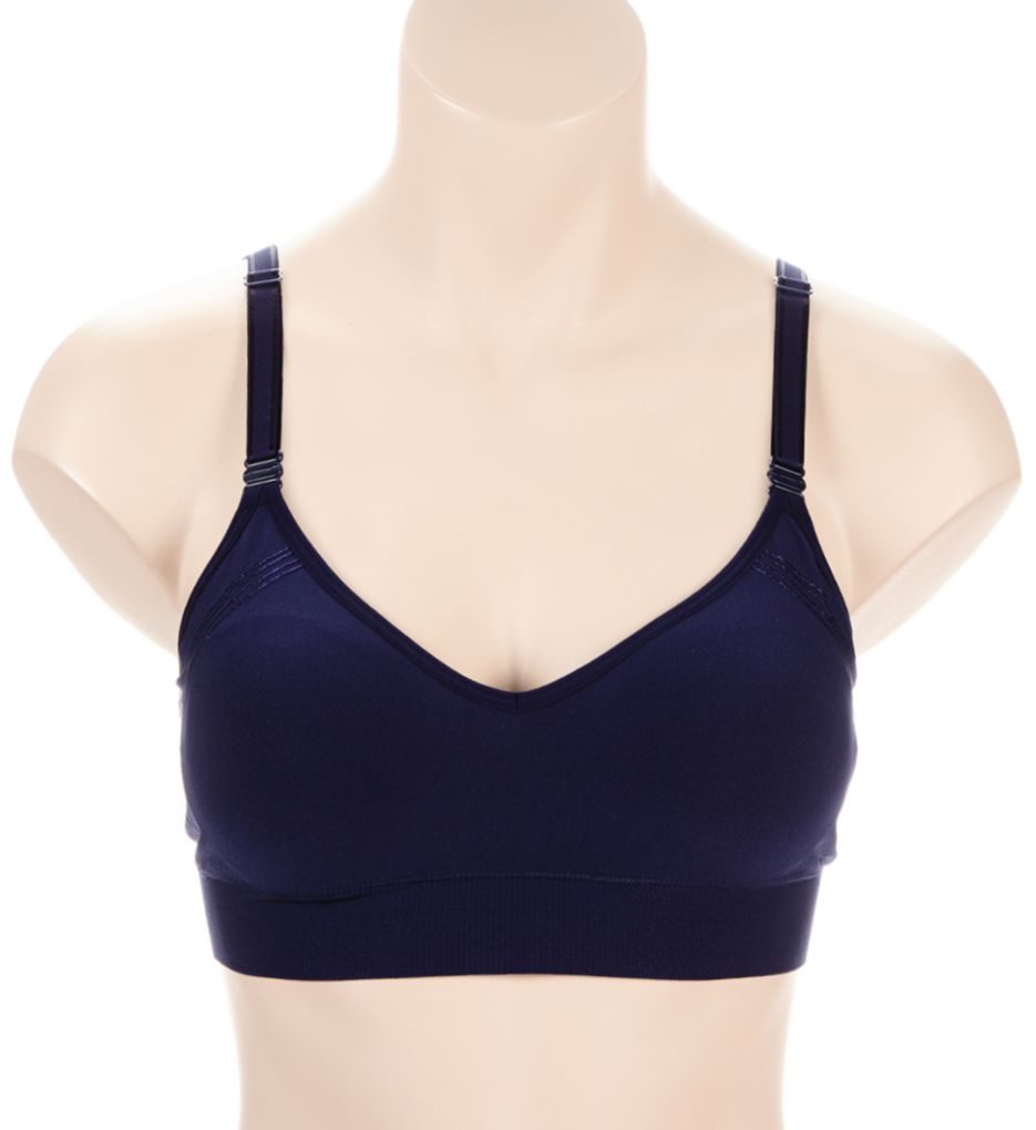 Warner's Easy Does It Triangle Seamless Lift Bra Evening Blue 2X  - Image 1