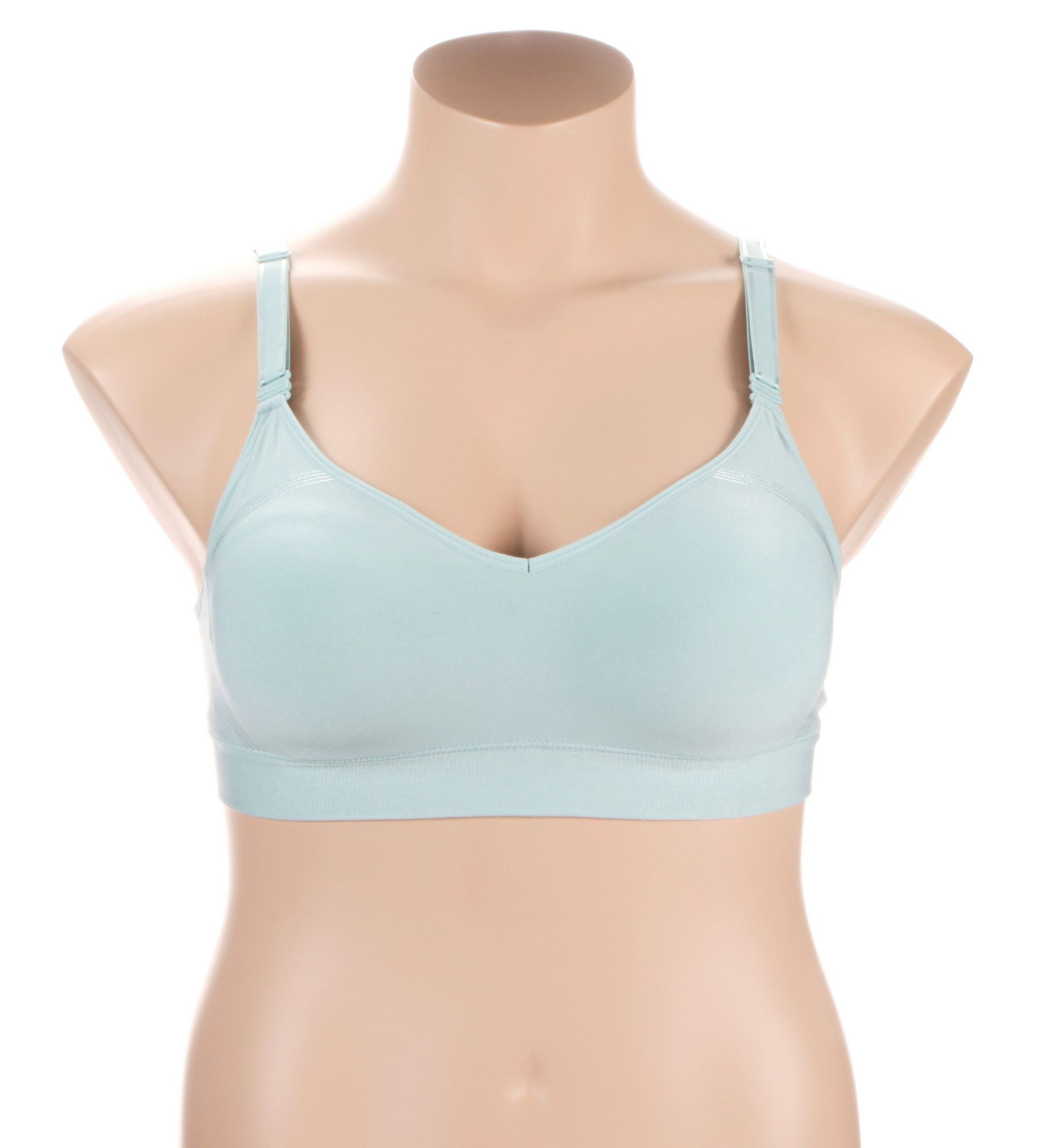 Warner's Easy Does It Triangle Seamless Lift Bra Victorian Blue XL  - Image 1