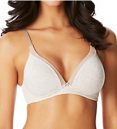 Invisible Bliss Cotton Wirefree Bra with Lift Natural Cheetah 34A