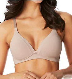 Invisible Bliss Cotton Wirefree Bra with Lift Toasted Almond 34A